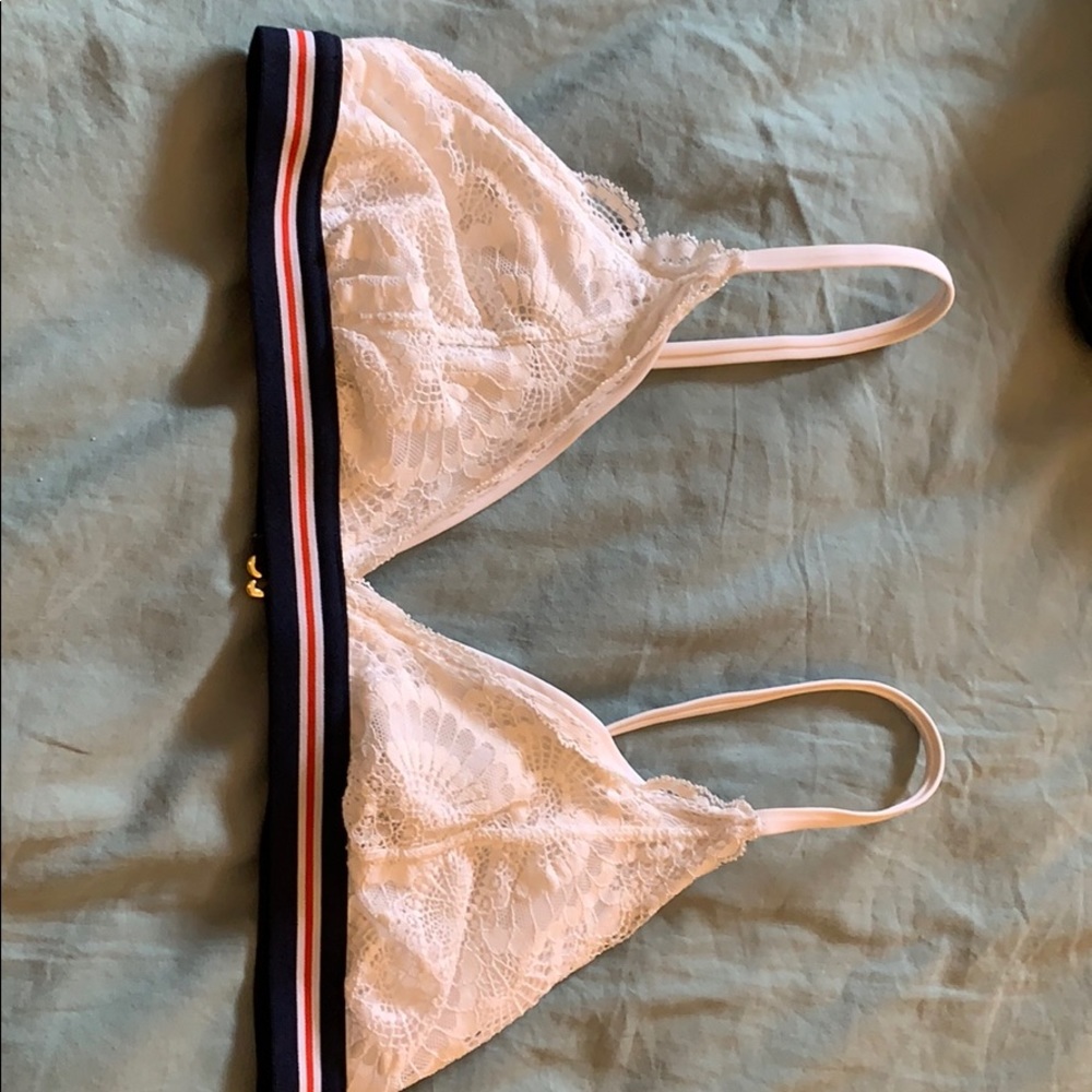 White Bathing suit top